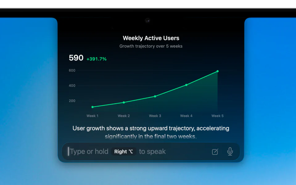 LazyNotch user growth graph